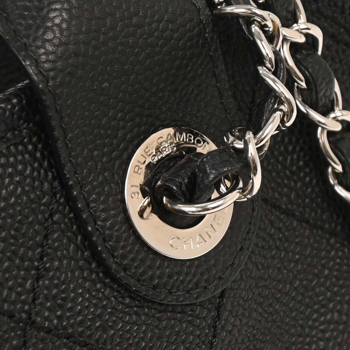 Chanel 2014-2015 Black Caviar Bowling Bag