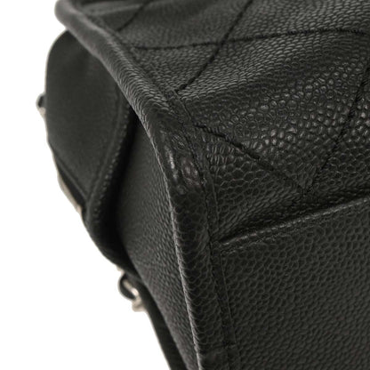 Chanel 2014-2015 Black Caviar Bowling Bag