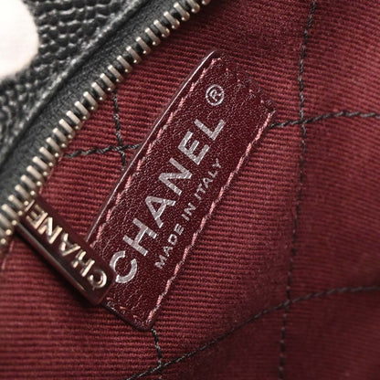 Chanel 2014-2015 Black Caviar Bowling Bag