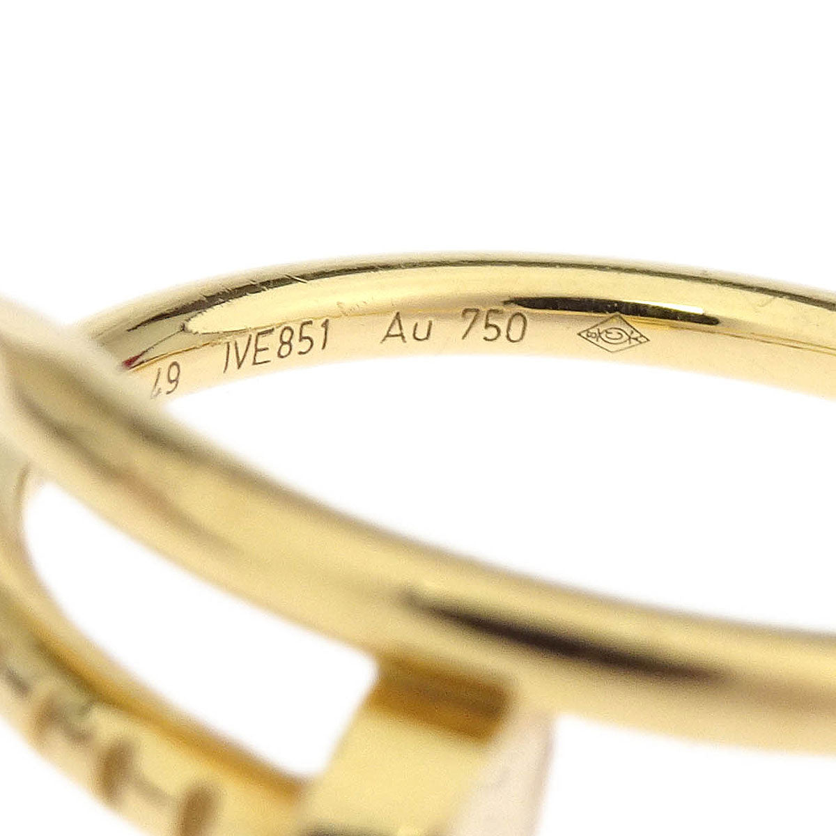 Cartier Juste Un Clou Ring Au750 Gold #49
