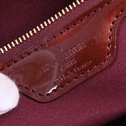 Louis Vuitton Rouge Favist Monogram Vernis Wilshire PM M91644