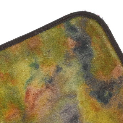 Chanel 2015-2016 Khaki Canvas Graffiti On The Pavements Shoulder Bag