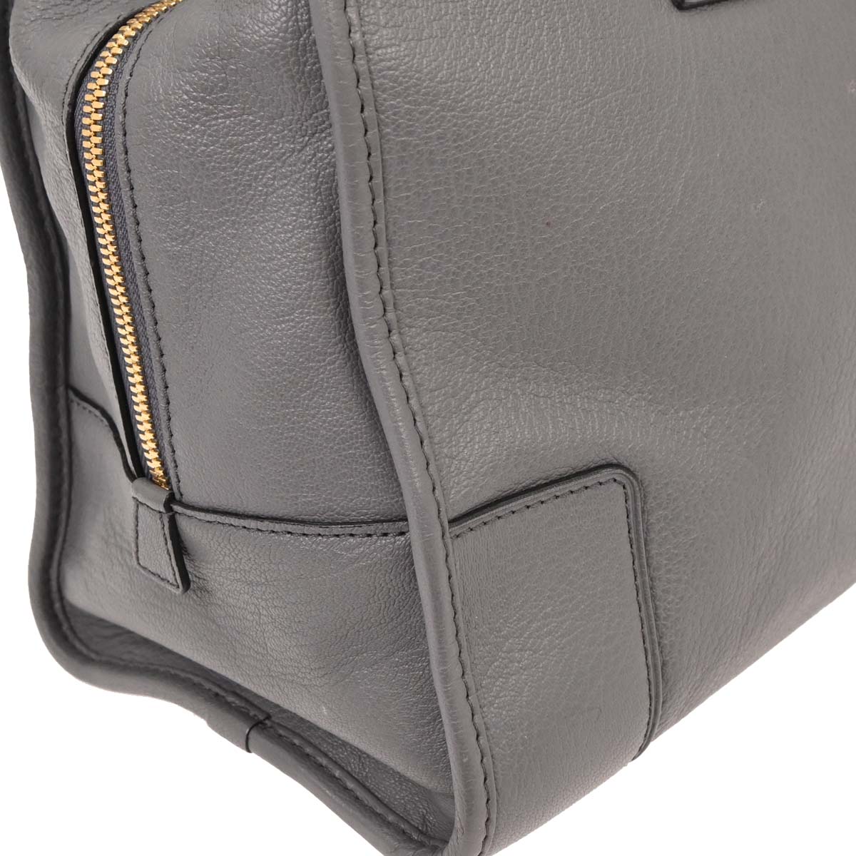 Loewe Gray Amazona 36 Handbag