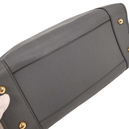 Loewe Gray Amazona 36 Handbag