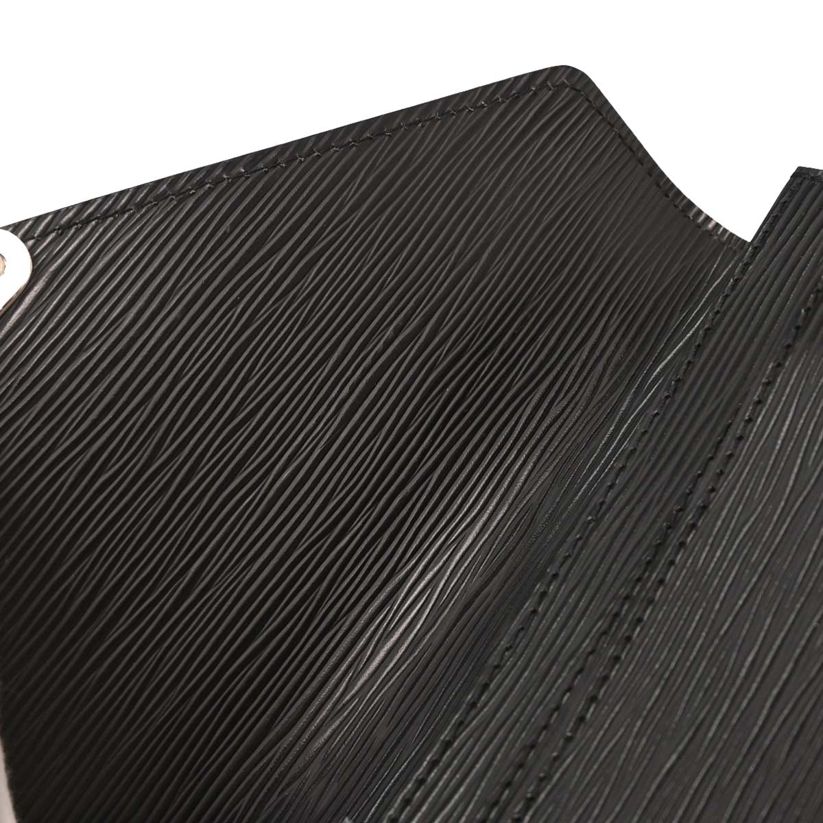 Louis Vuitton Black Epi Pochette Sellier Dragonne Clutch M52762