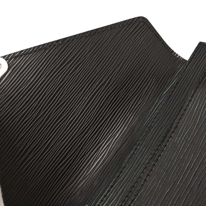 Louis Vuitton Black Epi Pochette Sellier Dragonne Clutch M52762