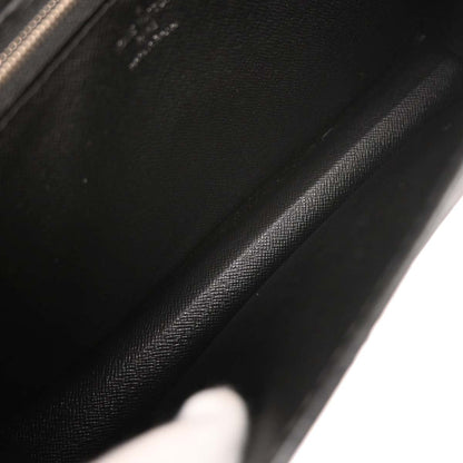 Louis Vuitton Black Epi Pochette Sellier Dragonne Clutch M52762