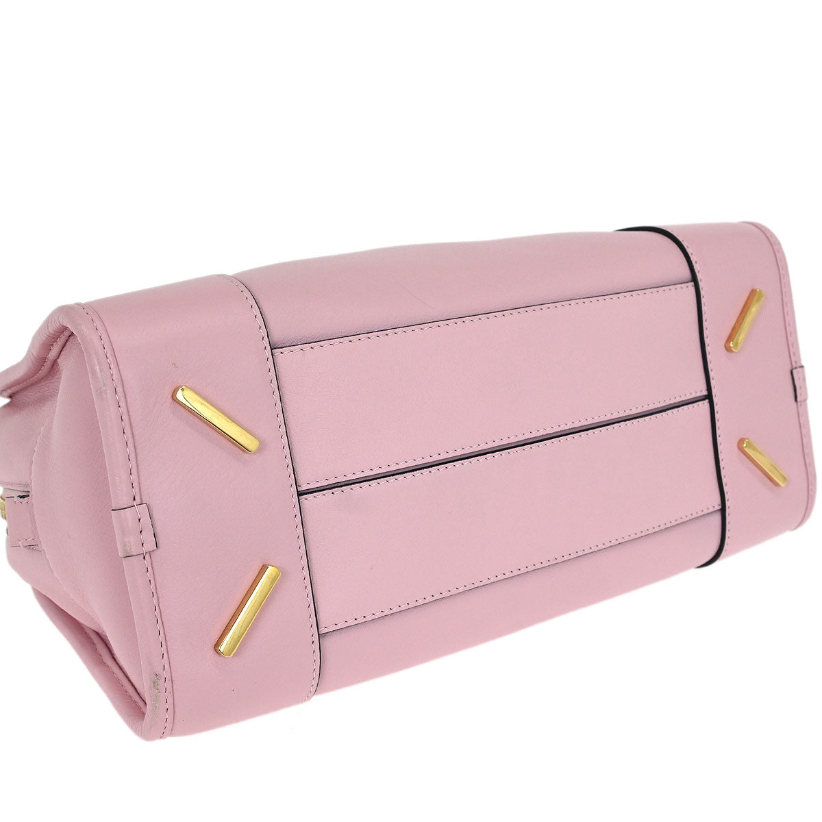 Loewe Pink Leather Amazona 28 2way Shoulder Handbag