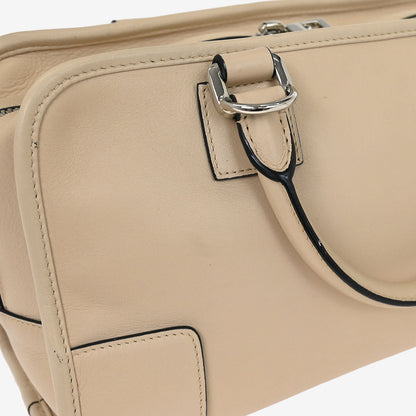 Loewe Beige Leather Amazona 28 2way Shoulder Handbag