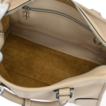 Loewe Beige Leather Amazona 28 2way Shoulder Handbag
