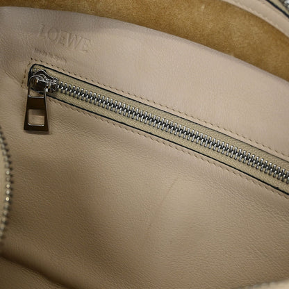 Loewe Beige Leather Amazona 28 2way Shoulder Handbag