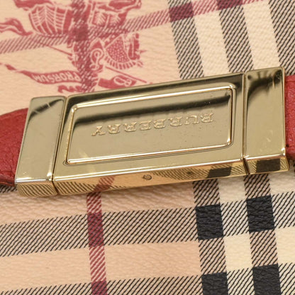 Burberry Beige Red House Check Handbag