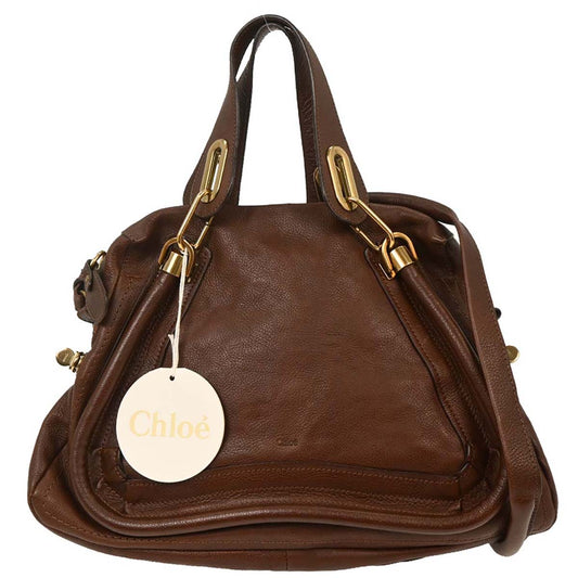 Chloe Brown Paraty 2way Shoulder Handbag