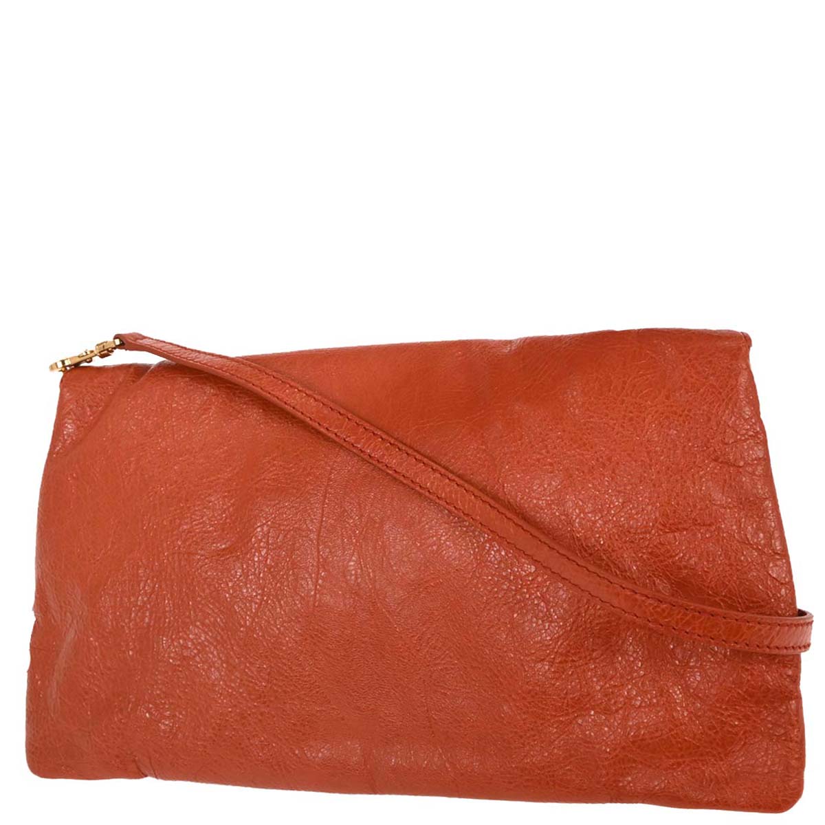 Balenciaga Vermilion Red Envelope Shoulder Bag