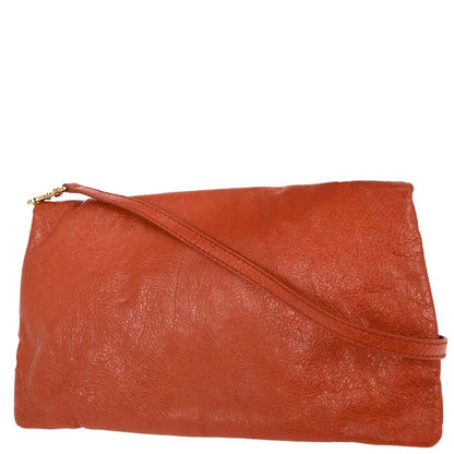 Balenciaga Vermilion Red Envelope Shoulder Bag
