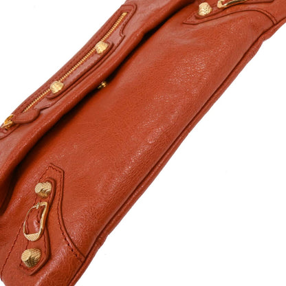 Balenciaga Vermilion Red Envelope Shoulder Bag