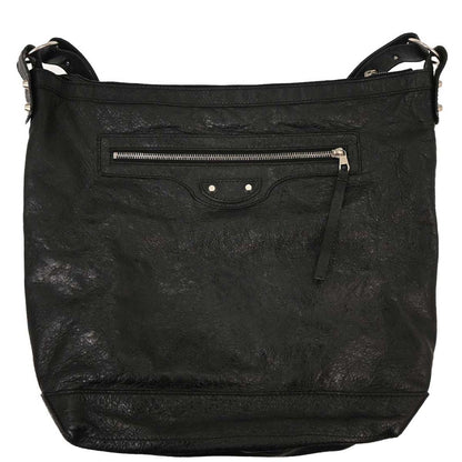 Balenciaga Black The Day Shoulder Bag