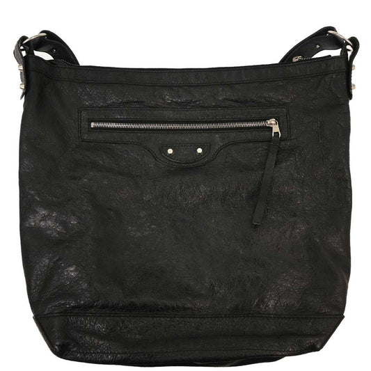 Balenciaga Black The Day Shoulder Bag