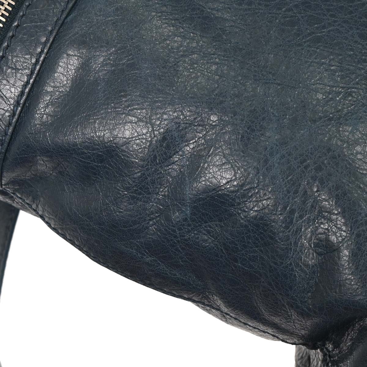 Balenciaga Dark Green Classic Square Handbag