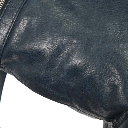 Balenciaga Dark Green Classic Square Handbag