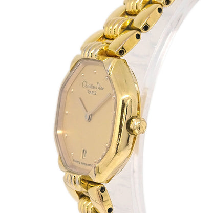 Christian Dior Octagon 48.153 Quartz Watch Gold
