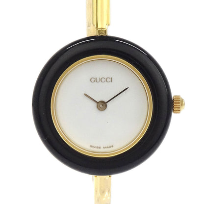 Gucci 11/12.2 Change Bezel Chameleon Quartz Watch SS