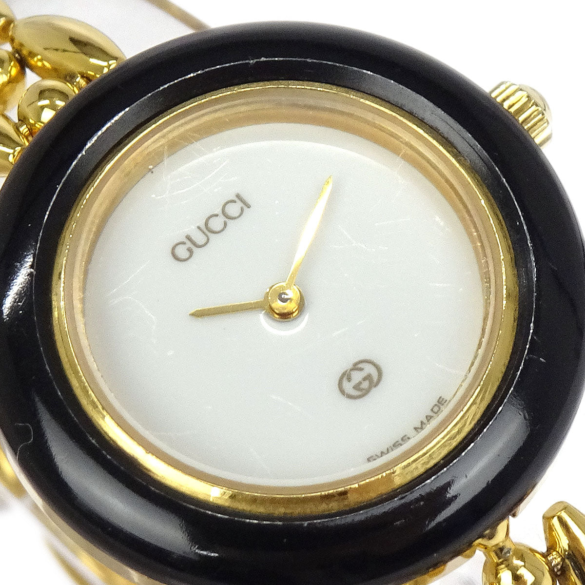 GUCCI 腕時計チェンジリング　カメレオン グッチ GUCCI チェンジリングベゼル カメレオン レディース