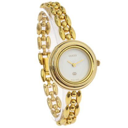 Gucci 1100-L Change Bezel Chameleon Quartz Watch SS