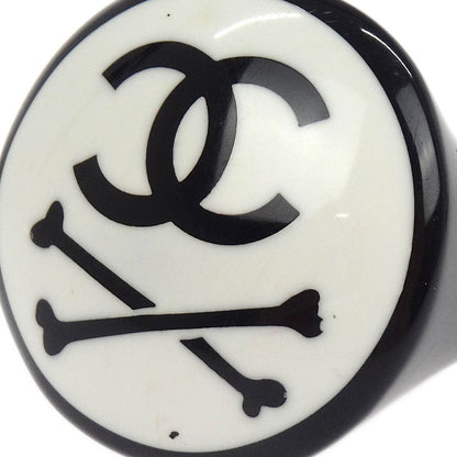 Chanel Ring Black Acrylic #53 03P