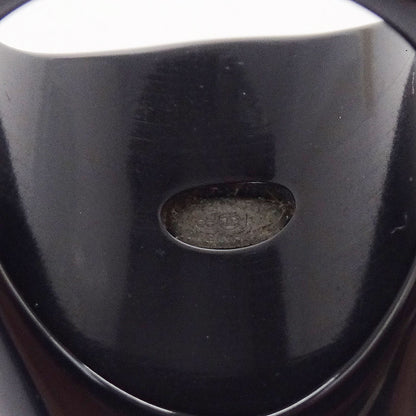 Chanel Ring Black Acrylic #53 03P