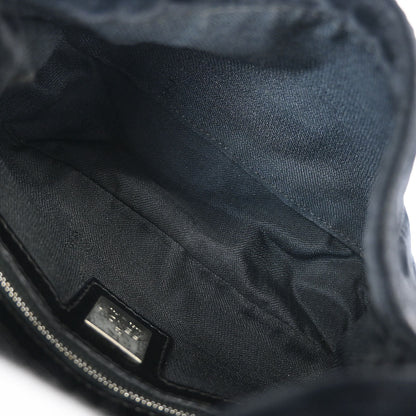 Fendi Black Velvet Handbag