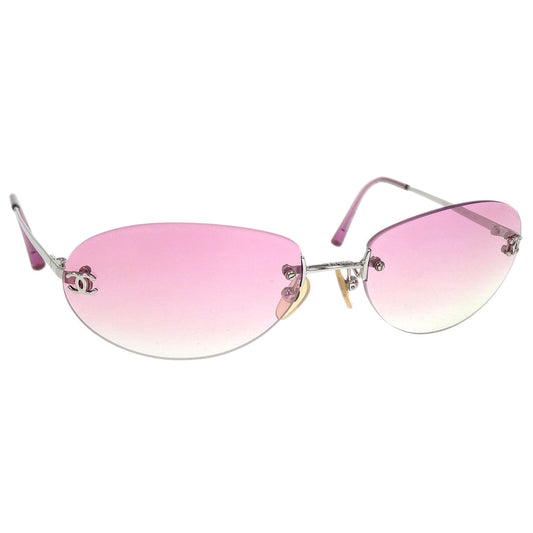 Chanel Sunglasses Eyewear Pink Small Good