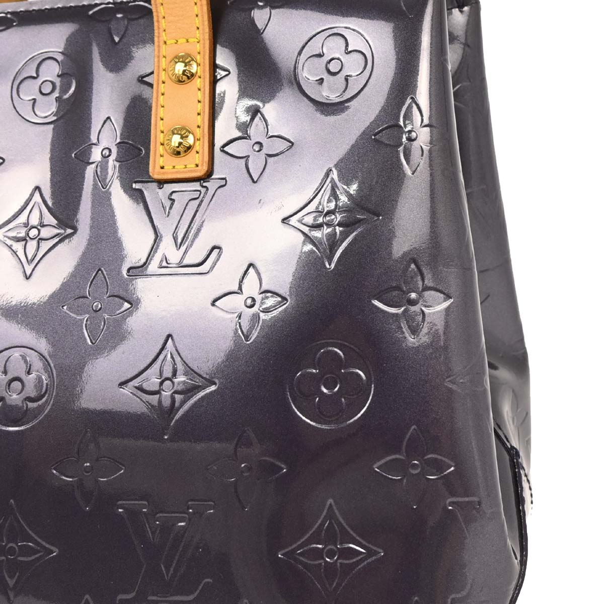Louis Vuitton Blue Vernis Reade PM Tote Handbag M91335