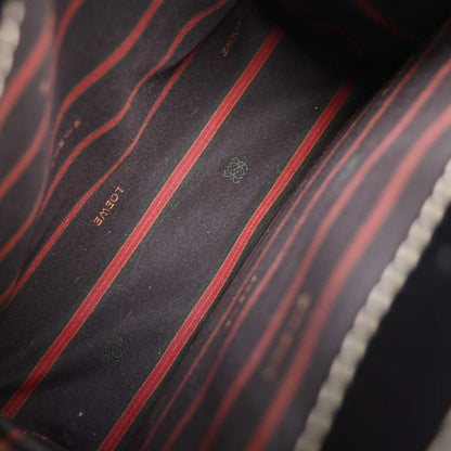 Loewe Black Brown Leather Velazquez Shoulder Bag