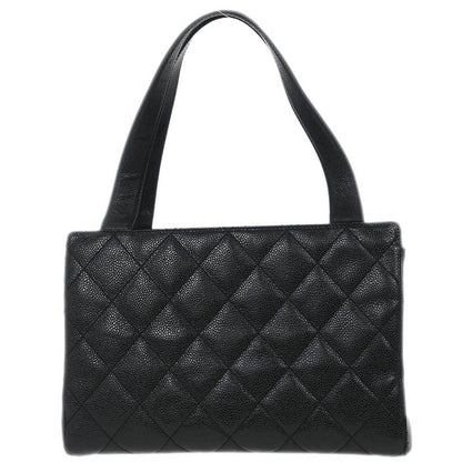 Chanel Black Calfskin Tote Handbag