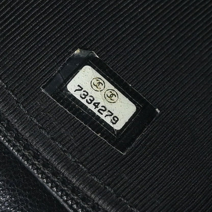 Chanel Black Calfskin Tote Handbag