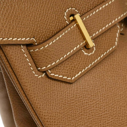 Hermes Gold Courchevel Birkin 30 Handbag