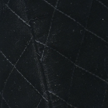 Chanel Black Velvet Handbag