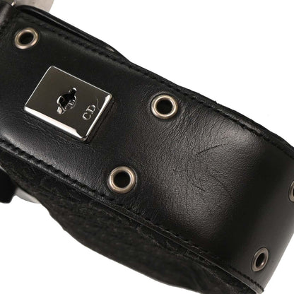 Christian Dior Black Trotter Street Chic Columbus Handbag