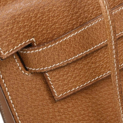 Hermes Natural Pigskin Kelly 32 Sellier Handbag