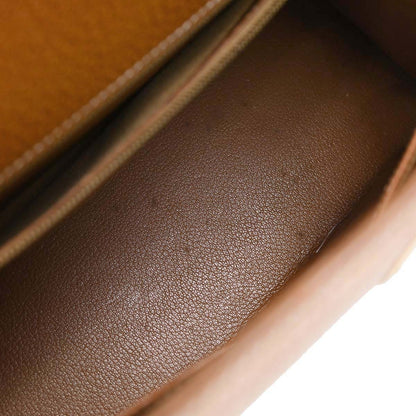 Hermes Natural Pigskin Kelly 32 Sellier Handbag