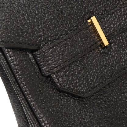 Hermes Black Ardennes Birkin 40 Handbag