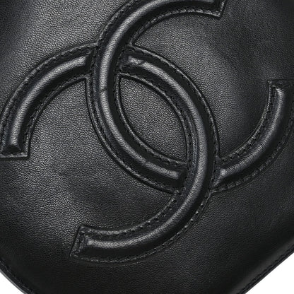 Chanel Black Lambskin Choco Bar Handbag