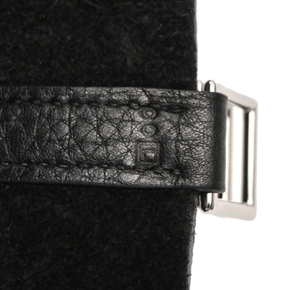 Hermes Black Taurillon Clemence Picotin Lock 18 PM Handbag