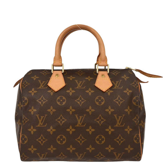 Louis Vuitton 2001 Monogram Speedy 25 Handbag M41528