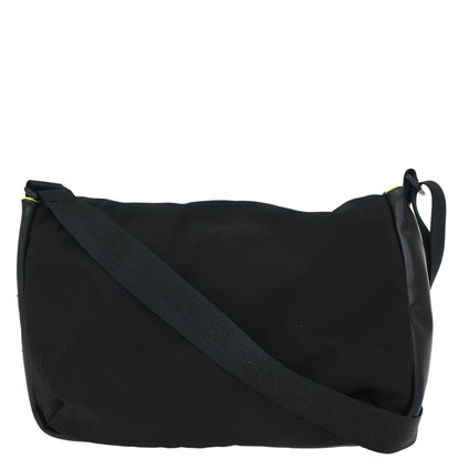 Chanel 2005-2006 Black Nylon Sport Line Shoulder Bag