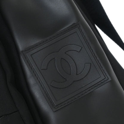 Chanel 2005-2006 Black Nylon Sport Line Shoulder Bag