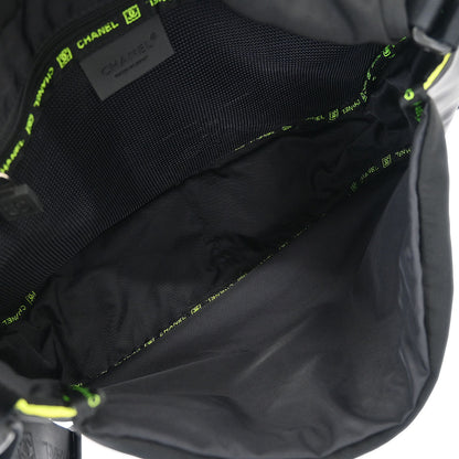 Chanel 2005-2006 Black Nylon Sport Line Shoulder Bag