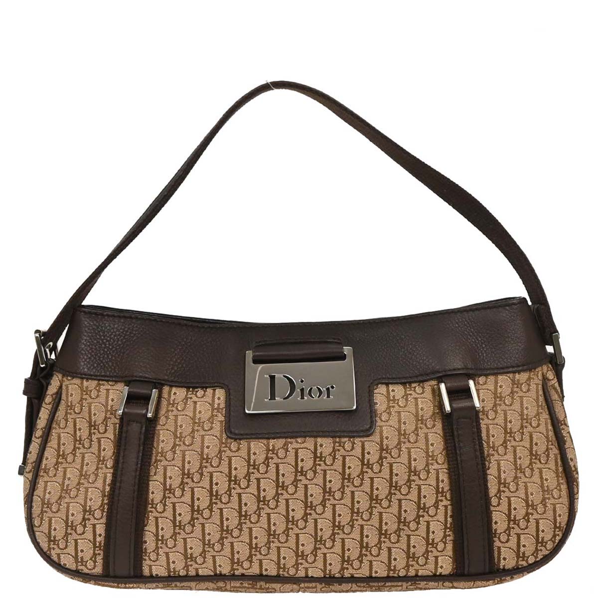 Christian Dior Beige Street Chic Trotter Handbag