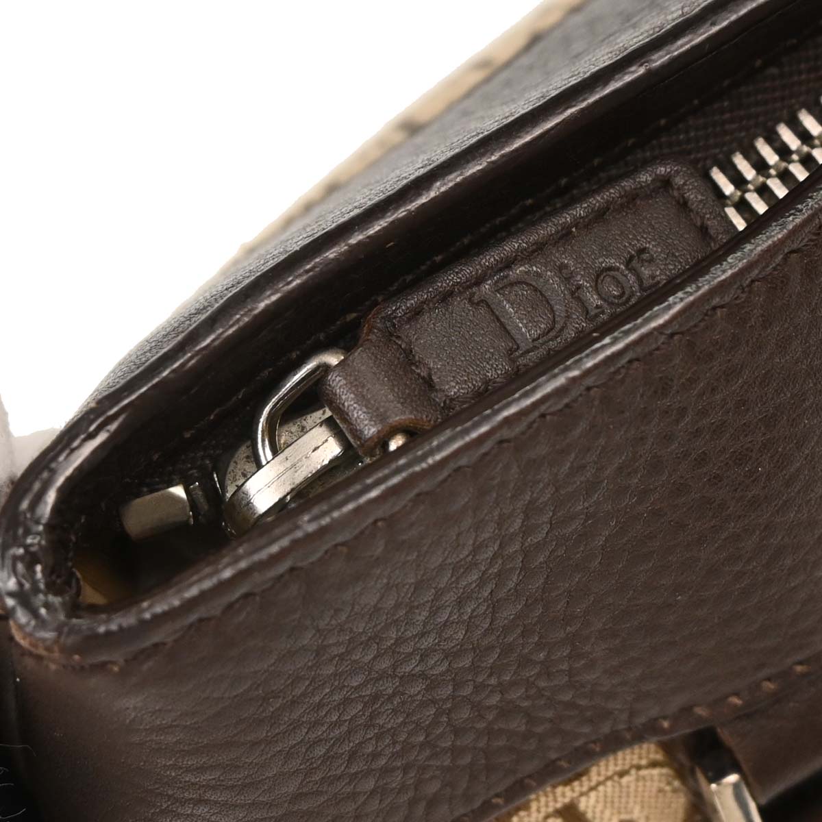 Christian Dior Beige Street Chic Trotter Handbag